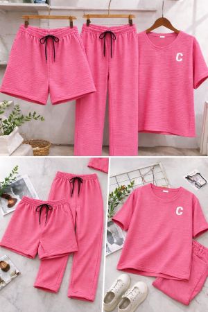 T Shirt And Pant Set For Women