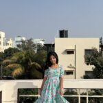 chiffon maxi frock
