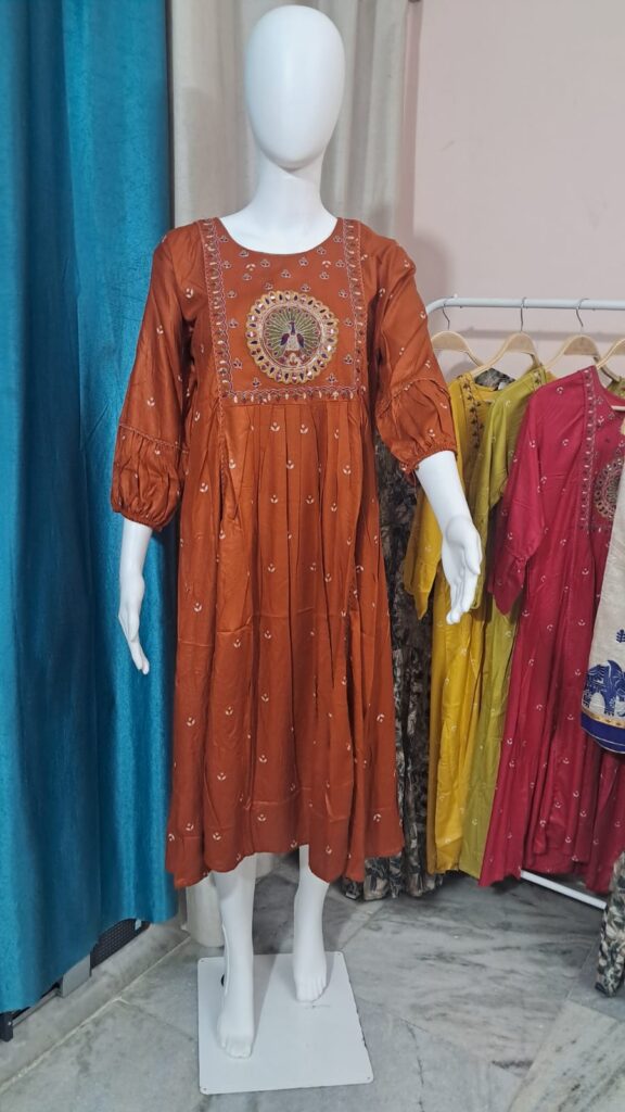 rayon kurtas for women