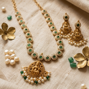 lakshmi pendant necklace