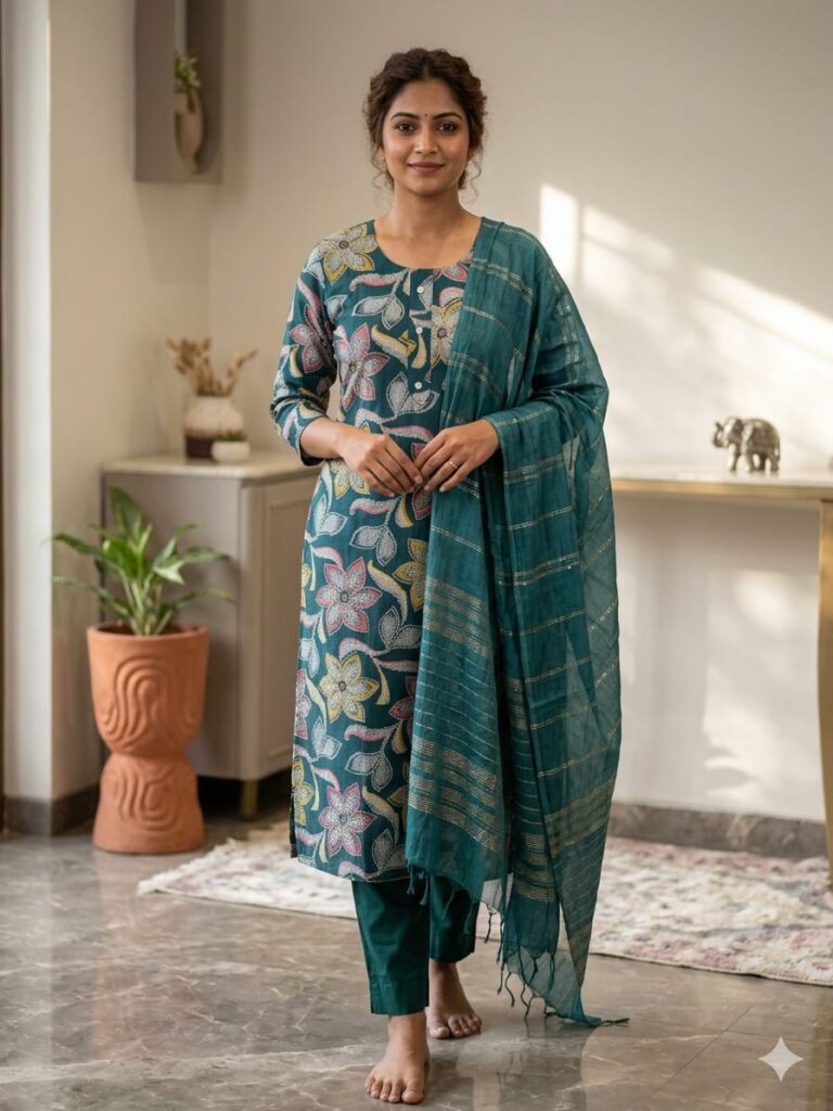 3 piece kurta set under 1000