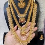 bridal jewellery combo set