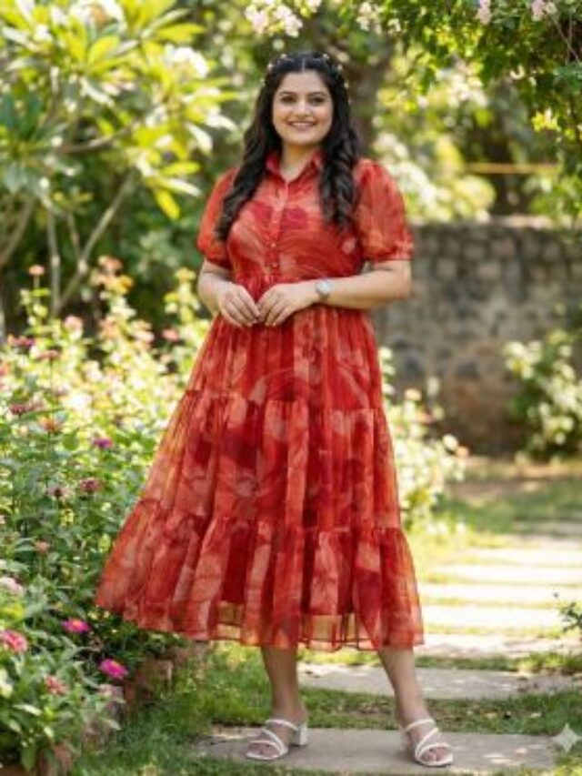 Shop Plus Size Georgette Dresses for Women online at the best price. Discover stylish designs, comfortable fits, and elegant looks for every occasion.