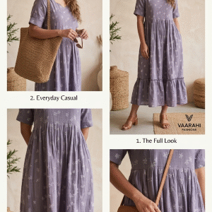 georgette long frocks