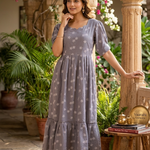 georgette maxi dress