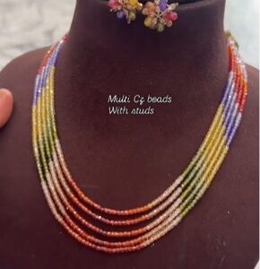 Multicolour Beads Necklace