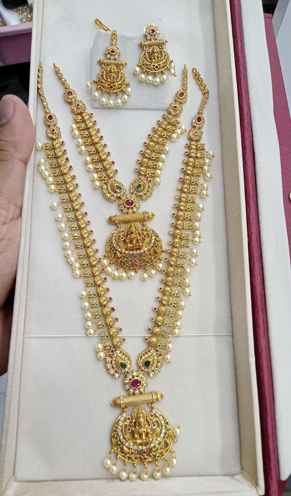 One Gram Gold Temple Jewellery