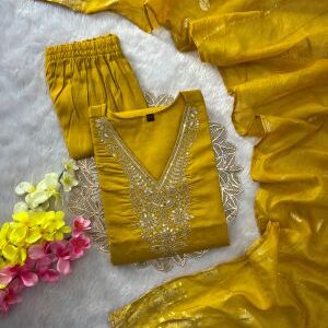 Yellow Kurta Sets for Women