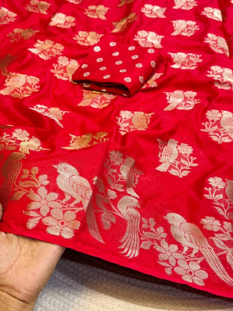 red saree