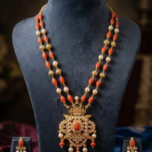 coral beads jewellery