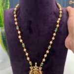 green beads jewellery