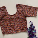 kalamkari stretchable blouse