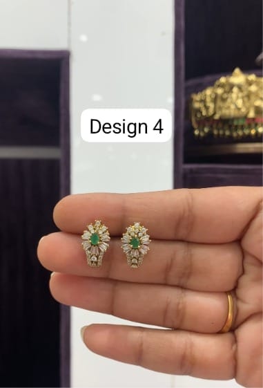 shop white stone studs