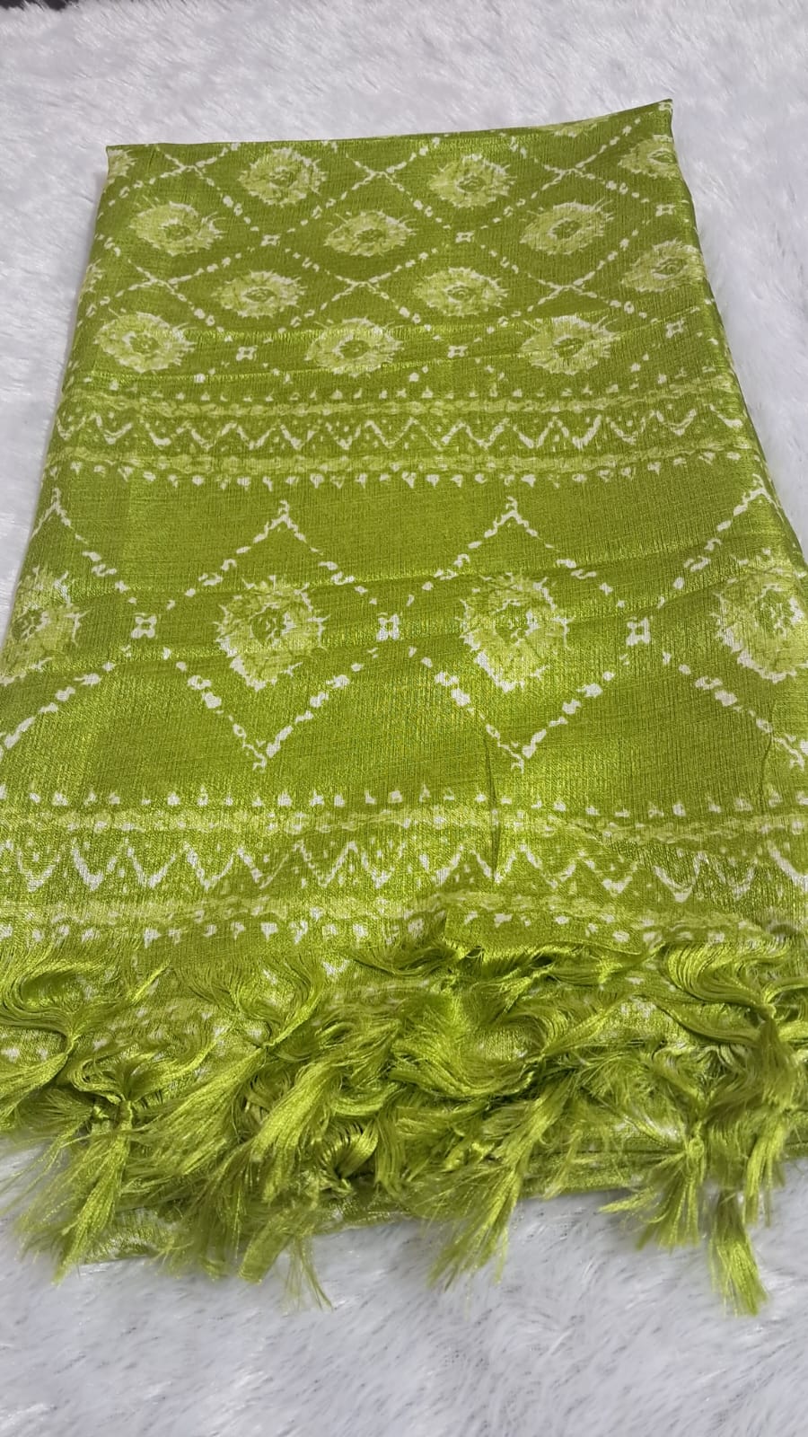 Parrot Green Dupatta