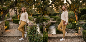 Skin colour leggings