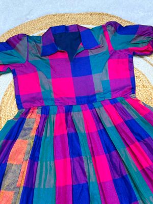 Trending madras checks frocks