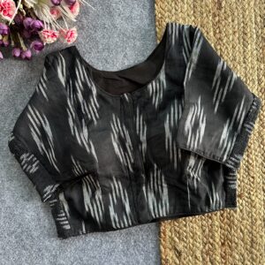 ikkath cotton elastic blouse