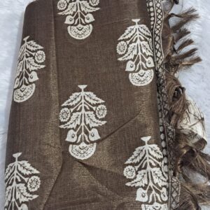 brown dupatta for women