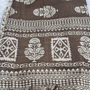 brown dupatta for women