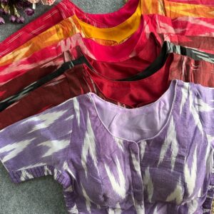 ikkath cotton elastic blouse