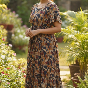 kalamkari frocks for women