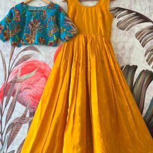 long frock with coat