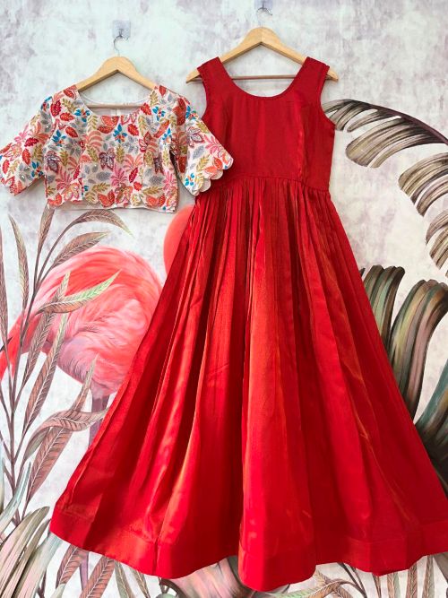 long frock with coat