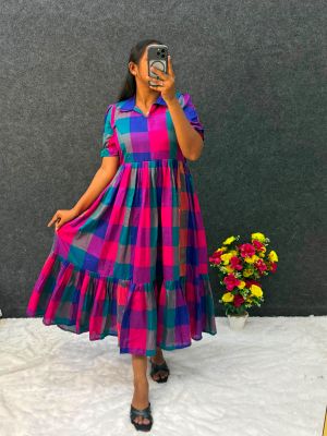 Madras checks frocks