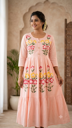Peach Frocks for Women - Image 3