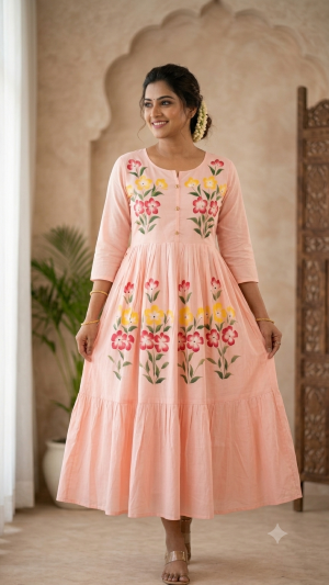Peach Frocks for Women
