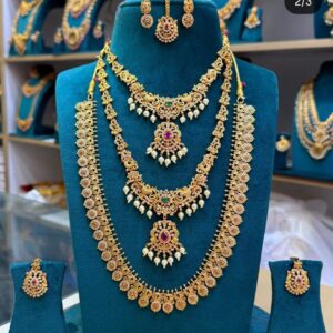 Bathukamma Special Combo Jewellery