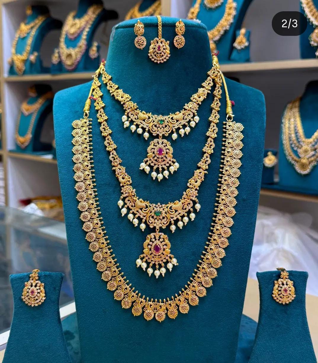 Bathukamma Special Combo Jewellery - Image 2