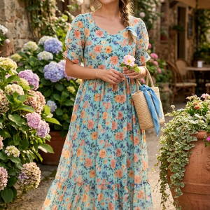 floral frocks for women
