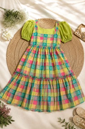 gingham dress for girls online