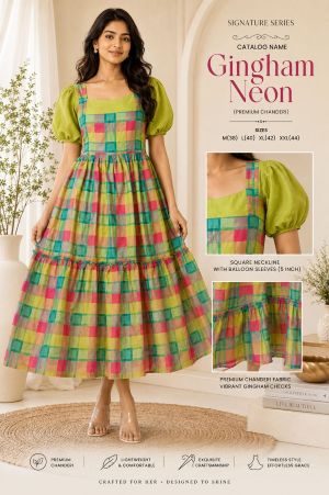 gingham dress