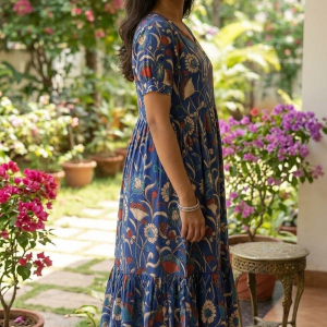 kalamkari frocks for girls