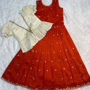 Frock With Jacket For Girls online
