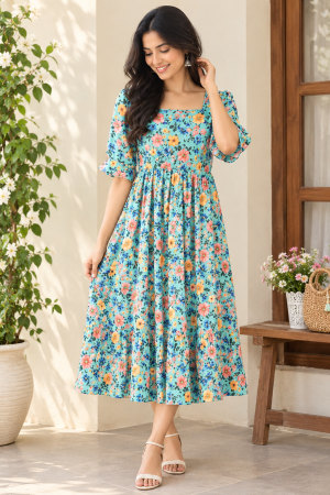 floral frocks for women