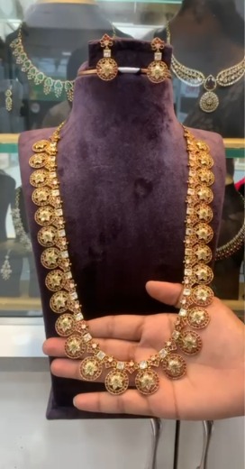 jadau kundan bottu mala