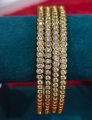 panchaloha stone bangles
